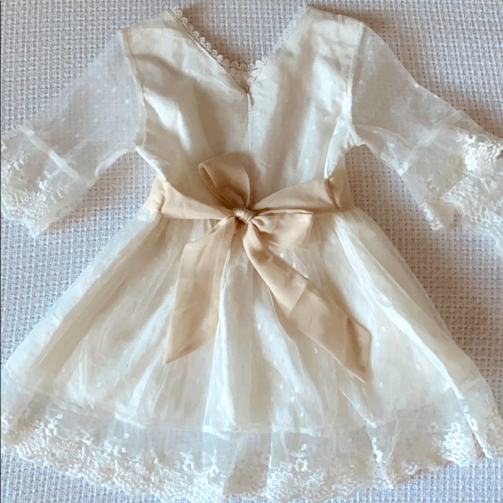 Two Lace Girl Dresses